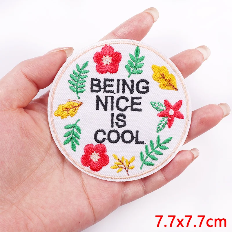 Cartoon Book Lover Embroidered Patches For Clothing Letters Embroidery Patch For Clothes Iron On Patches On Clothes Jackets DIY