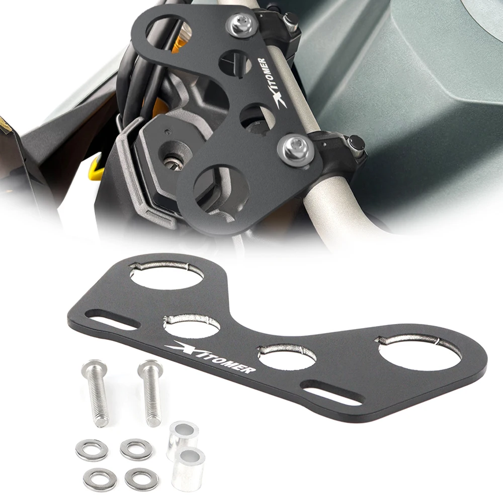 

For Suzuki V-strom 800 V-strom800 2023-2025 Motorcycle Accessories Dash Bare Panel Cover Protector Auxiliary Shelves Aluminum