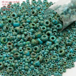 TD Miyuki Round Picasso Beads For Clothing Making Diy Hand Crfted  Gifts Boho Style 2mm 3mm 4mm Mix Size 10Grams/bag