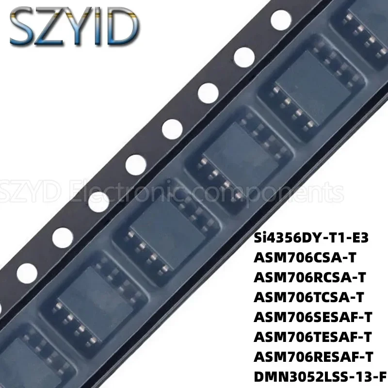 

100PCS SOP8 Si4356DY-T1-E3 ASM706CSA-T ASM706RCSA-T ASM706TCSA-T ASM706SESAF-T ASM706TESAF-T ASM706RESAF-T DMN3052LSS-13-F