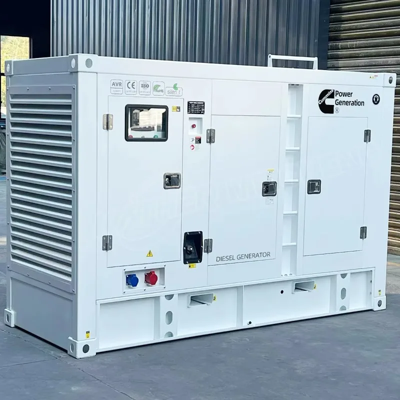 Hot Sale 30KW 50KW 80KW 100KW 200KW Super Silent Diesel Generador Set Power By Cumins Parkins Ricardor 500KVA 1000KVA Alternator
