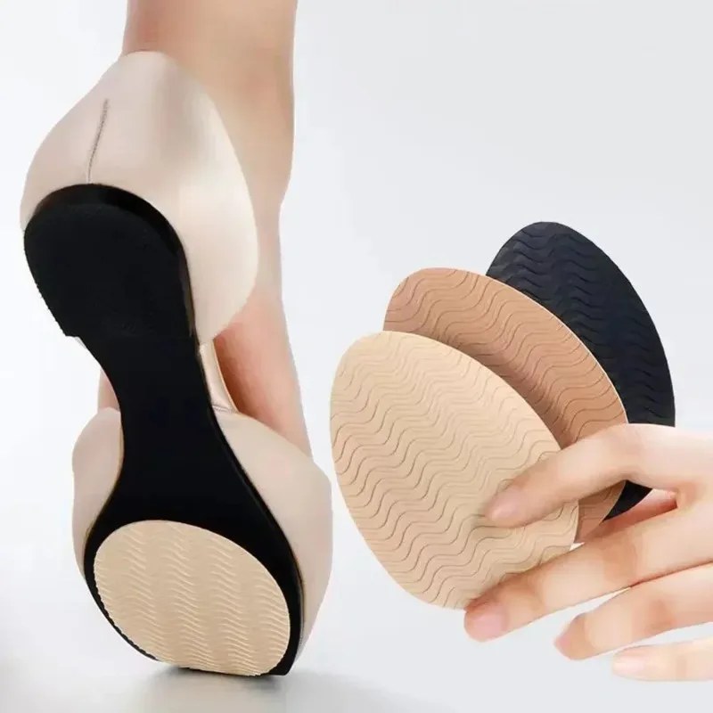 Self Adhesive Rubber Sole Repair Stickers Non Slip Heel Outsole Protector Anti Scratch High Heel Guard Pads