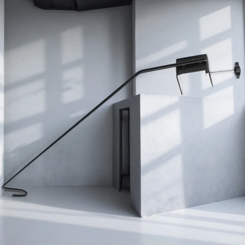 

Garden Shepherd Hook Heavy Duty Iron for Lanterns Planters Bird Feeders Fence Mounted No Tools Needed Outdoor