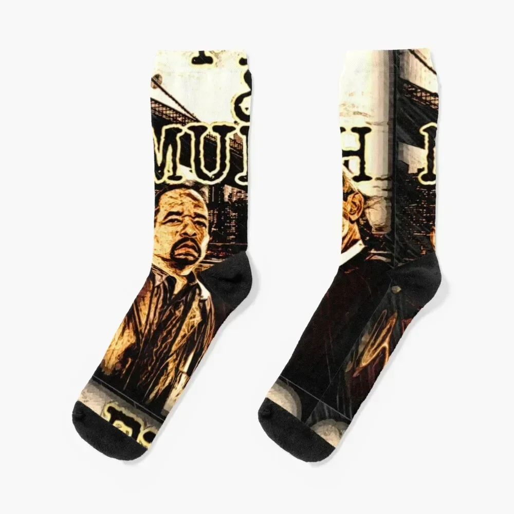 

Fin & Munch: Law & Order: SVU Socks hip hop funny gift Thermal man winter kawaii Men's Socks Luxury Women's