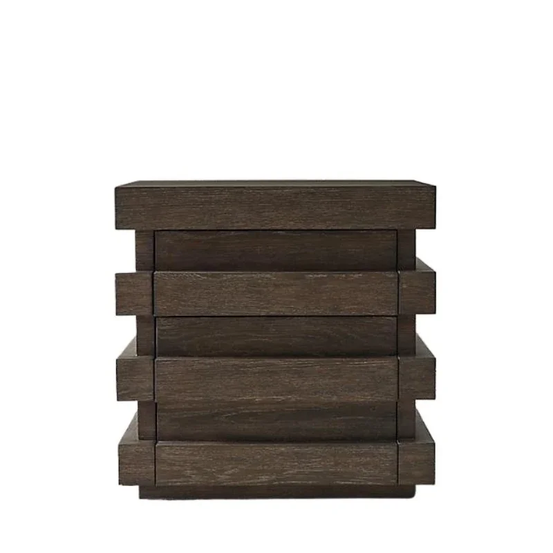 

Solid wood country coffee table side table American light luxury simple oak home French country retro coffee table
