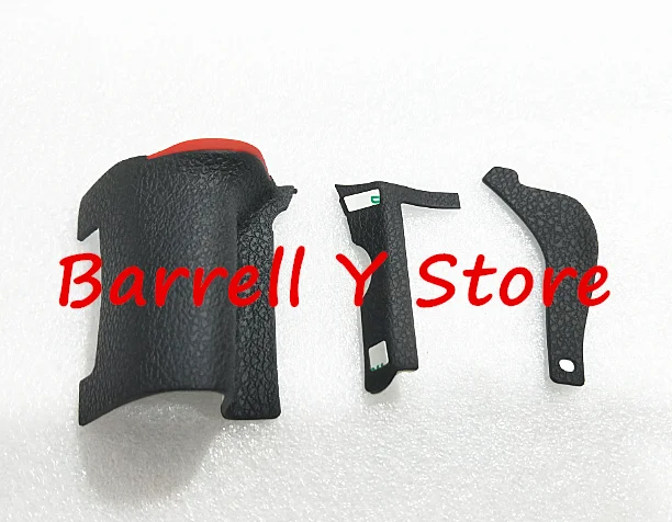 A set of 3 PCS New Original D750 3pcs GRIP RUBBER SET With CF Card Cover Rubber Unit For Nikon D750+Sticky tape