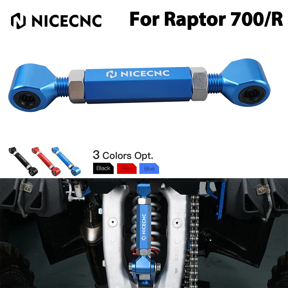 

NICECNC ATV Linkage Knuckle For Yamaha Raptor 700R 700 2013-2023 Provide 0"-4" Lowering Range 1PE-F217F-00-00