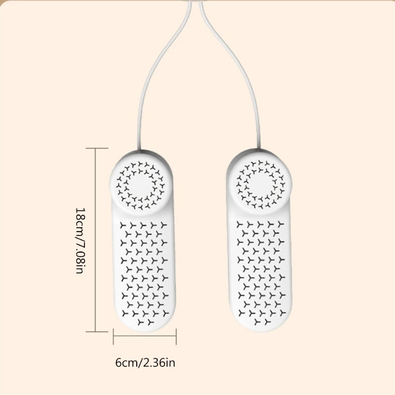 مجفف أحذية، مجفف أحذية محمول USB، مجفف أحذية ذكي لإزالة الروائح الكريهة