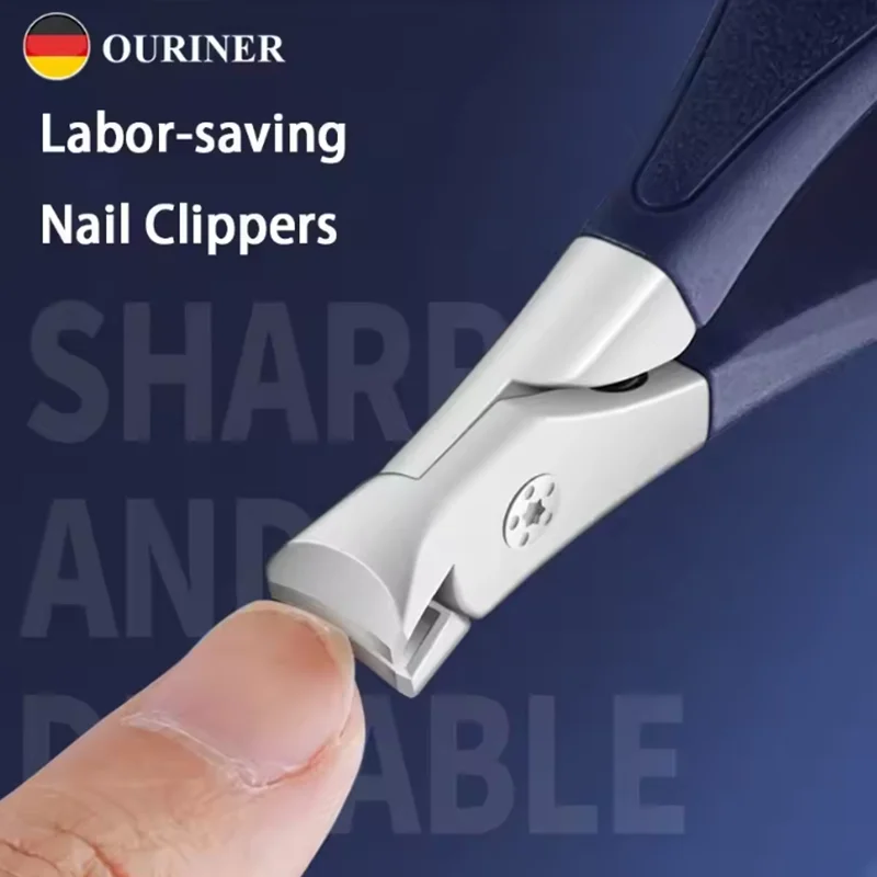 Dedicated Nail Clippers For Single Large Opening Anti Splash Nail Large Nail Clippers For Decorating Thick And Hard Toenails