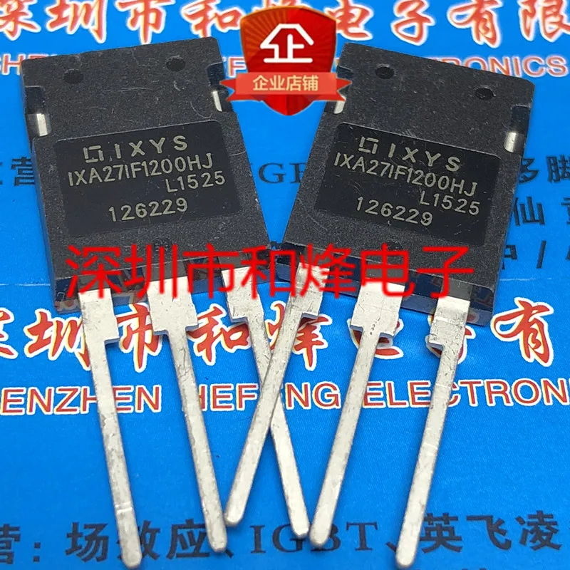 

Free shipping IXA27IF1200HJ TO-247 1200V 43A 10PCS