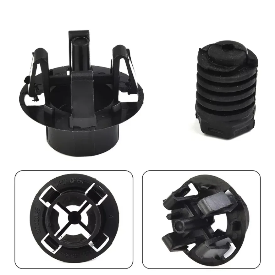 1x Black Rubber Bonnet Hood Bumper Stop Buffer A0019981440 Fit for Mercedes-Benz CLA250 Hood Rubber Bumper Cushion