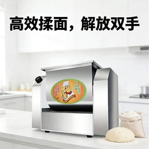 Commercial Large capacity Multifunctional Stainless Steel Flour and Dough Mixer Silent Pizza Dough Mixer