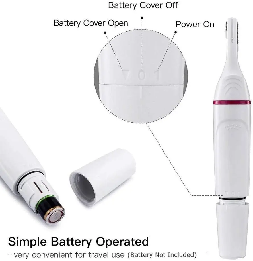 5 في 1 آلة إزالة الشعر الكهربائية النساء إزالة الشعر بيكيني المتقلب الحاجب الشعر المتقلب ماكينة حلاقة الذراع مزيل الشعر ماكينة حلاقة