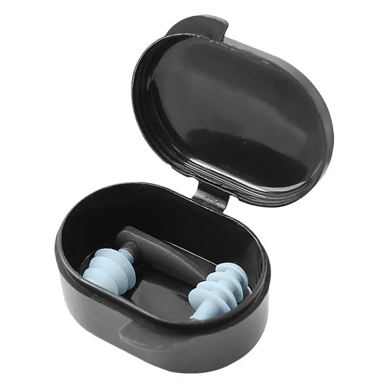 Silicone Ear Plugs Anti Noise Silicone Earplugs Filter multifunctional portable swimming and sleeping tools waterproof earplugs