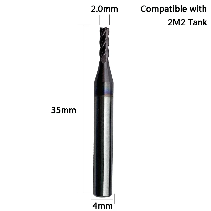 2M2 Tank Milling Cutter and Probe Compatible with 2M2 Tank Automatic Key Cutting Machine Locksmith Tools