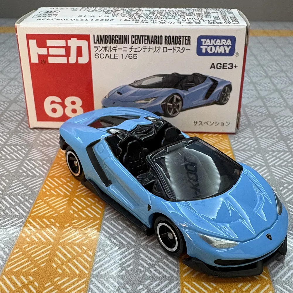 

Takara Tomy Tomica Asia №68 Lamborghini Centenario Roadster, литая металлическая модель автомобиля, миниатюрная коллекционная игрушка, подарок