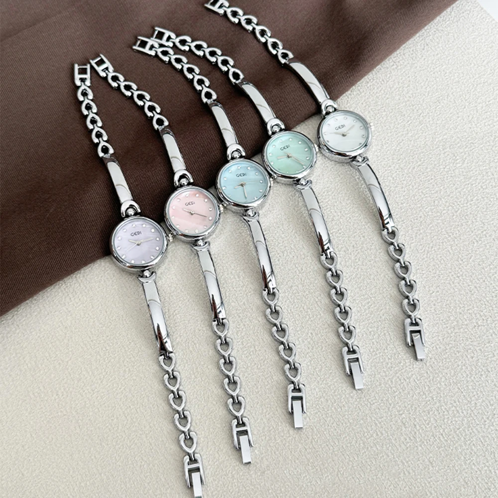 

Темперамент, винтажная цепочка с римской шкалой, ремешок для часов, кварцевые часы для женщин и девочек, студенческий подарок, женские аксессуары