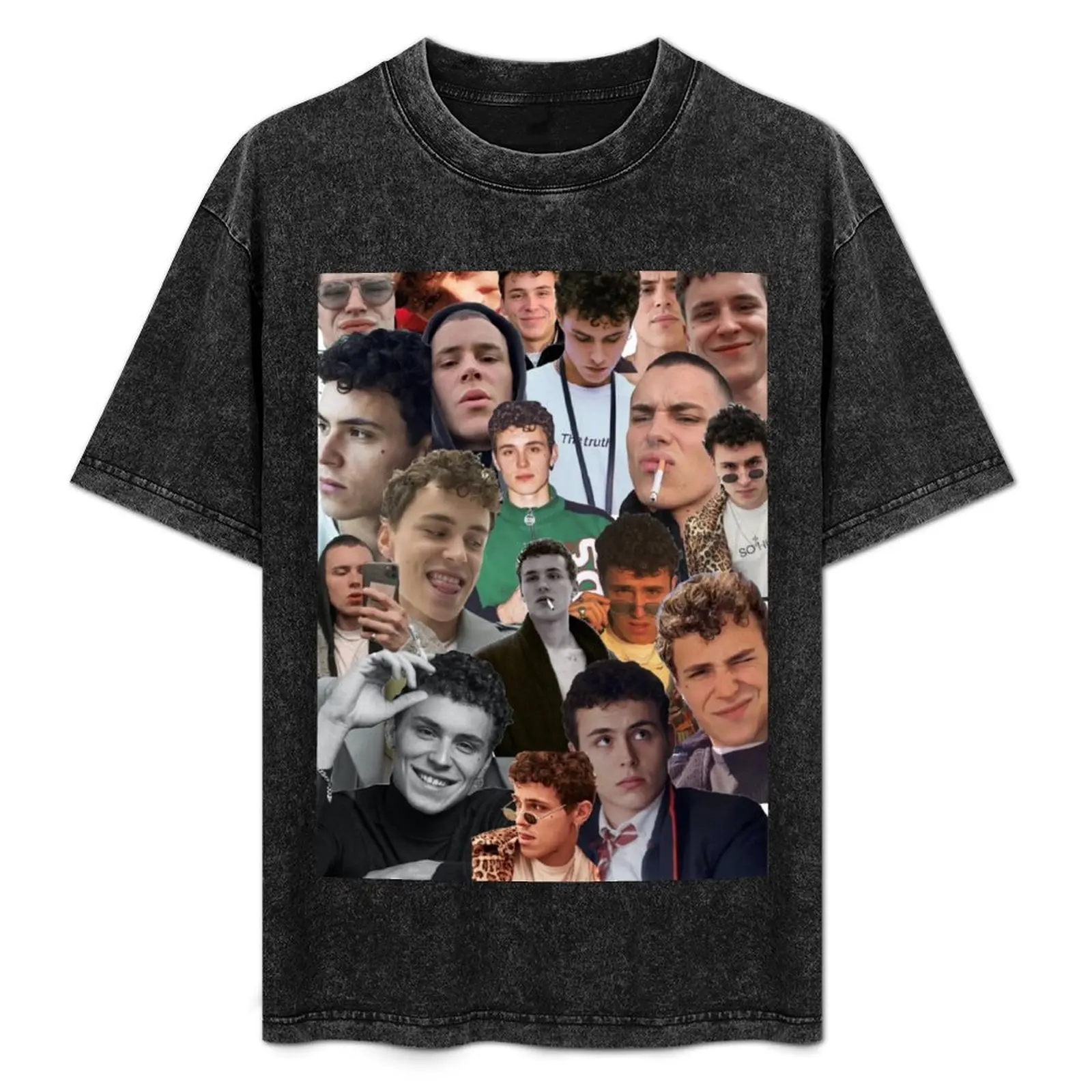

aron piper collage T-Shirt Big Size Simple T-Shirt