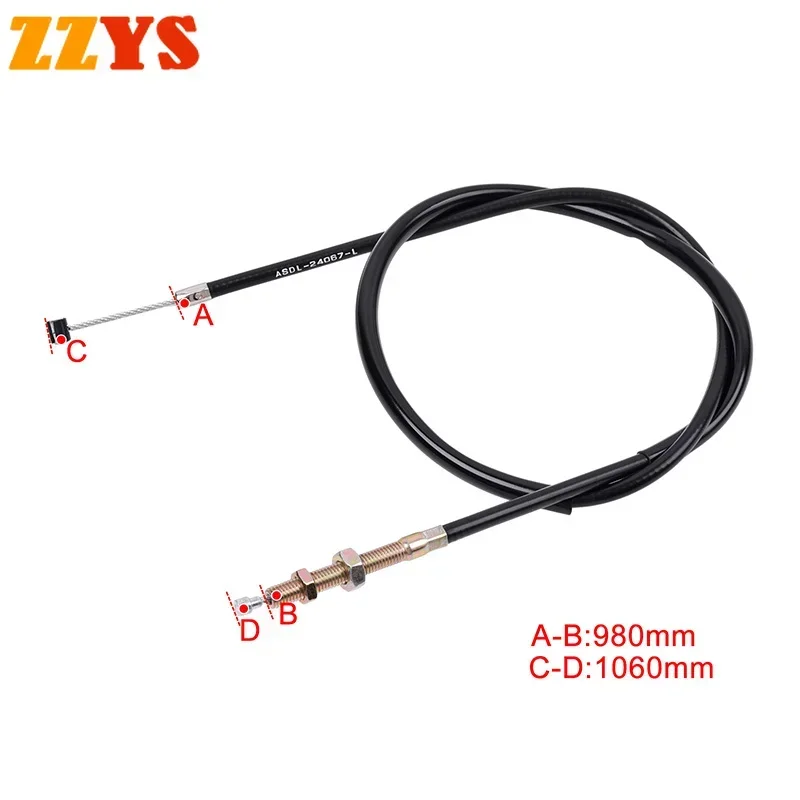 Motorcycle Adjustable Clutch Control Cable Line Wire Ropes for HONDA OEM 22870-MCJ-750 CBR954 CBR 954 RR CBR954RR A AC 2002-2003