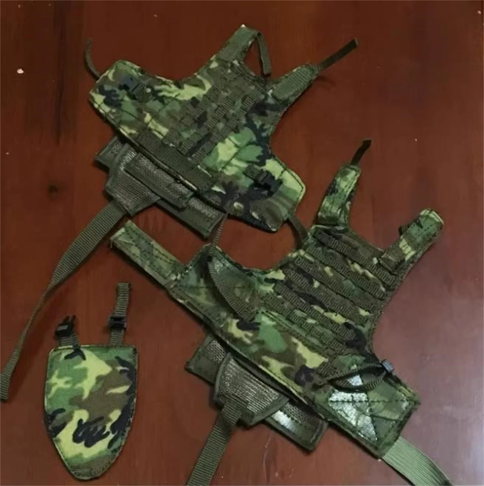 Kamizelka 1/6 Zielona SH08 SPEAR Wojskowa Zielona Odzież Pilotka Zabawki Dla Figurki 12-calowej Figurka Żołnierza Pasuje Do Figurki Akcji 12 Calowa