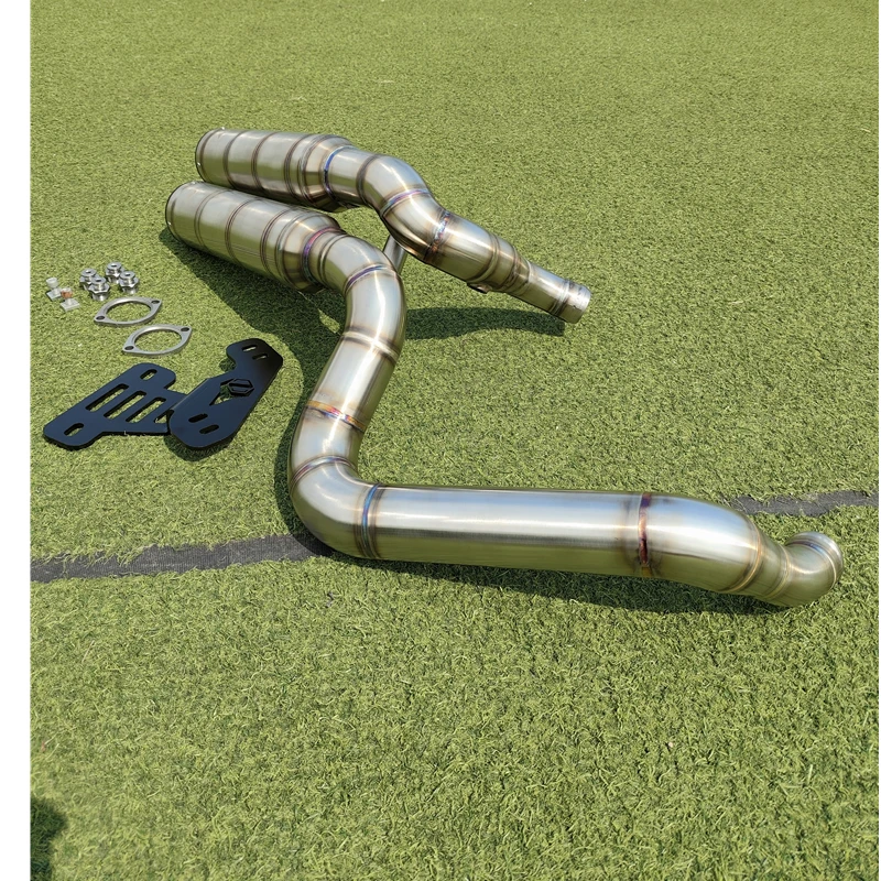 Customized Stainless Steel Motorcycle Exhaust Pipe Suitable for  Fat Boy Street Fighter Breakthrough Softtail Commander