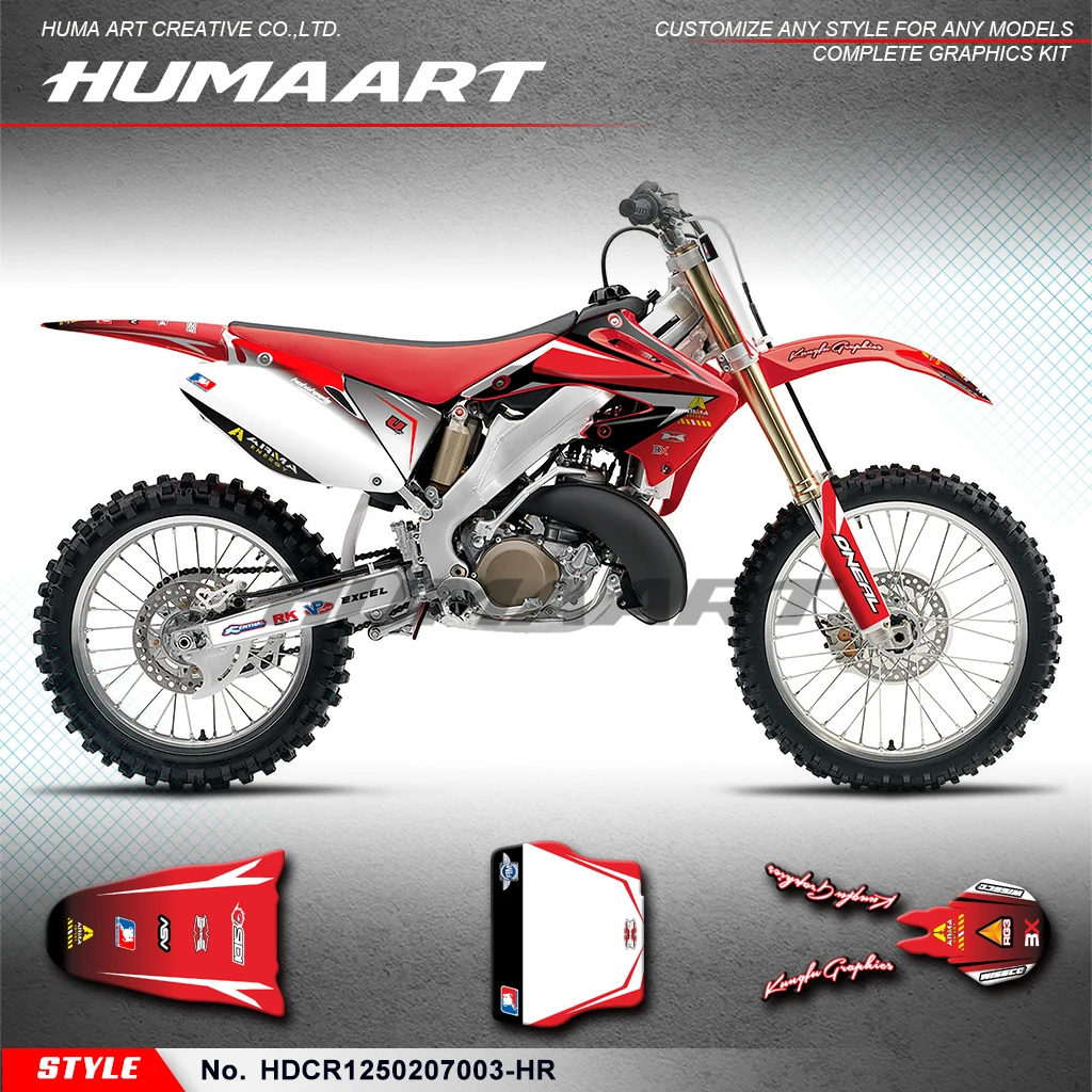 

Виниловая пленка HUMAART для графики мотоцикла Honda CR125, CR250, CR 125, 250, 2002, 2003, 2004, 2005, 2006, 2007