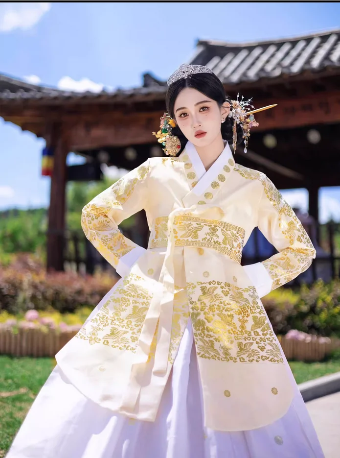 

Hanbok Traditional Women's Palace High end Daily Wedding Dress Performance Costume