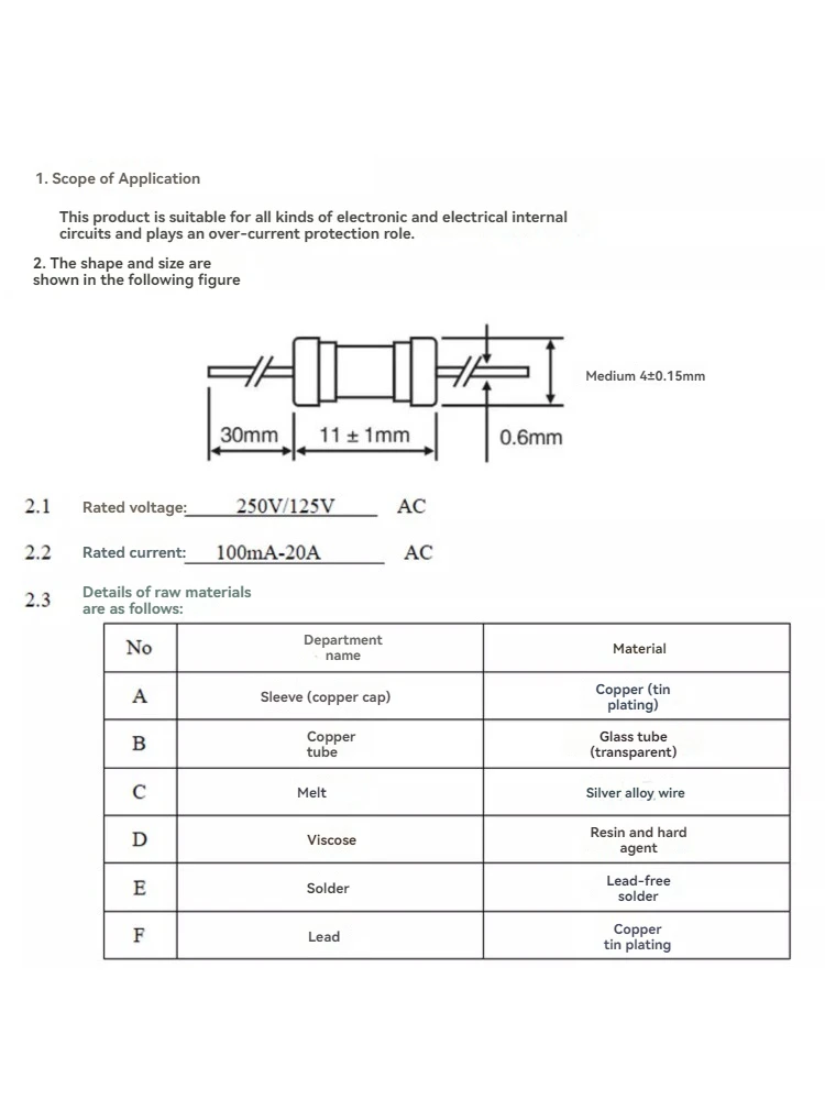 【10PCS】3.6*10 Fast-Blow Glass Tube Fuse Fast Break With Pin 3.6X10MM 0.5A 1A 1.5A 2A 3A 3.15A 4A 5A 6.3A 8A 10A AMP 250V