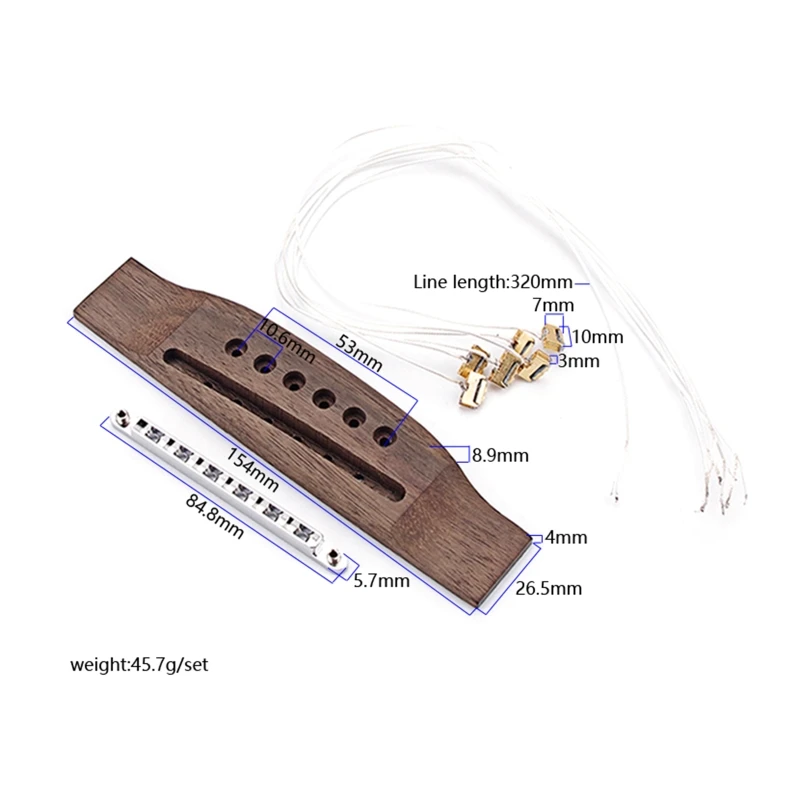 Scheda controllo Ponte per pianoforte Chitarra Sound Seeker Pickup per chitarra Lavorazione multiuso realizzata per