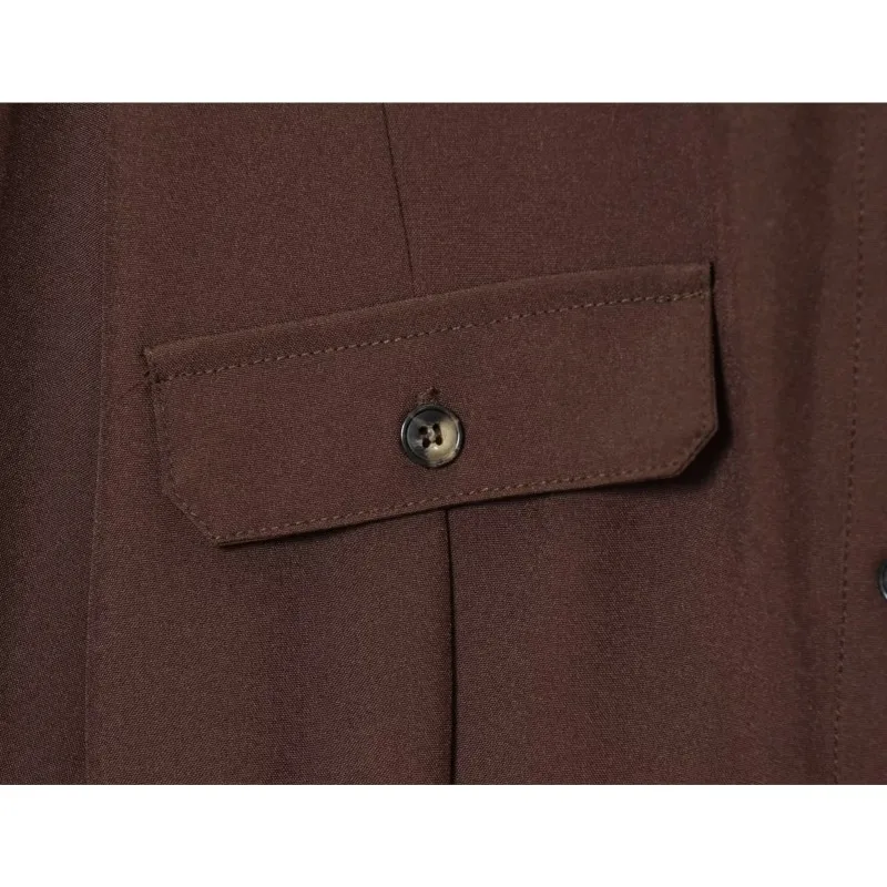 Spring Autumn Women Shirt Dress with Belted Turn Down Collar Women's Dress Long Sleeve Lady Dress Pleated Hem Female Party Dress