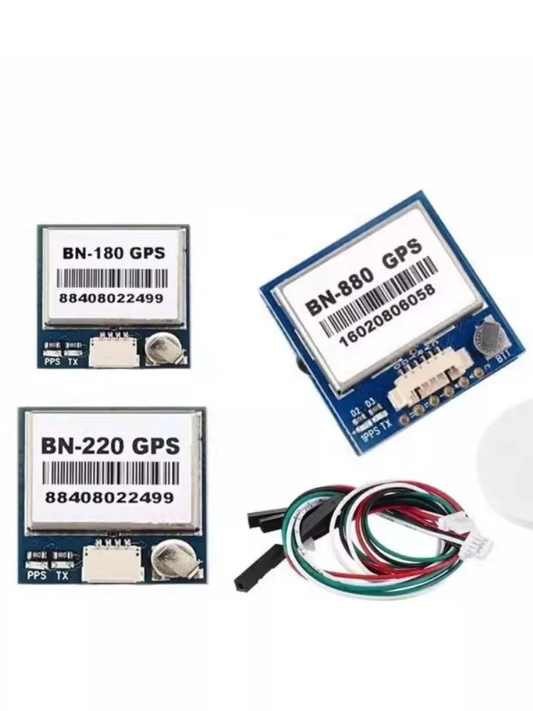Podwójny BN-180 BN180 BN220 BN-220 BN-880 BN880 GPS GLONASS moduł antenowy M8030 TTL Level dla Quadcopter dron FPV wyścigowej RC — zdjęcie produktu 6