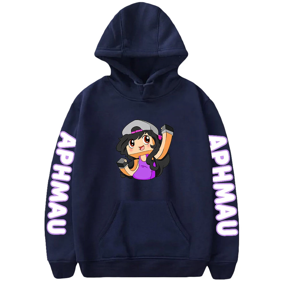 

2026 Aphmau Hoodie Unisex Long Sleeve Sweatshirt Men Women's Hoody Pullover 90s Youtuber Youthful Fashion Clothes
