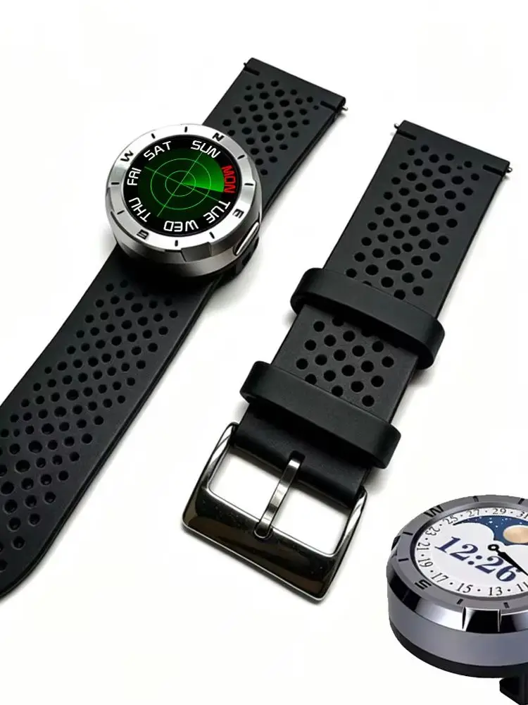 2026 Portable Watch Strap Smart Compass for Paracord Bracelet Flashlight Altitude for Mechanical and Quartz Watches