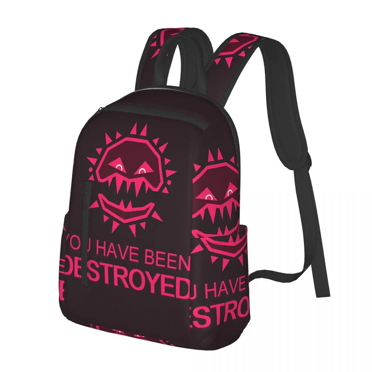 JSAB Annihilate Just Shapes And Beats Blixer Student Backpack School Bag Hiking Travel Daypack for Boys Girls Bookbag