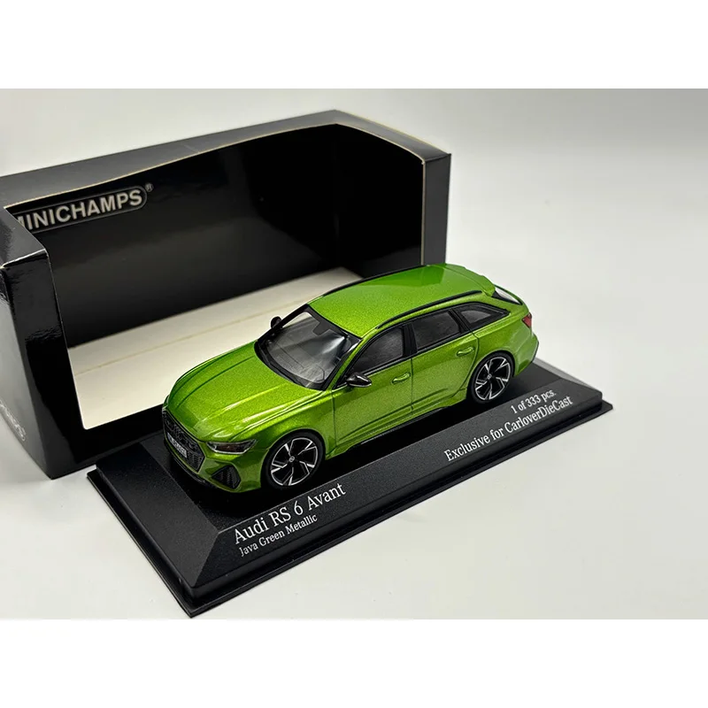 1/43 Schaal RS6 2019 Legering Automodel Ornamenten Collectie Decoratie Speelgoed