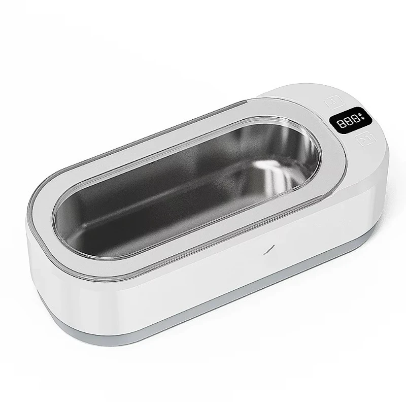 Jewelry, dentures, glasses, intelligent digital ultrasonic cleaning machine, multi-functional household electric vehicle use