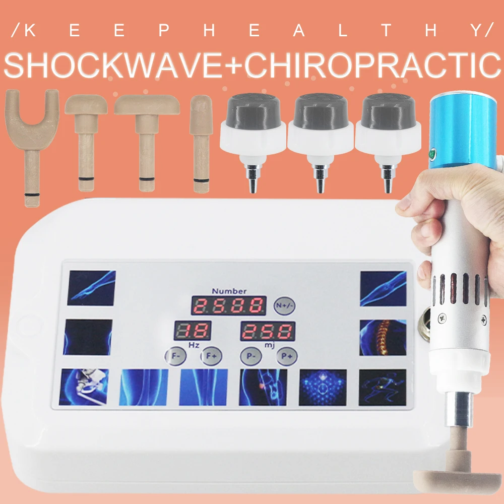 

Новый аппарат для ударно-волновой терапии 2 в 1, 300MJ для лечения ЭД, облегчения боли в плечах и шее, пистолет для коррекции хиропрактики, массажер