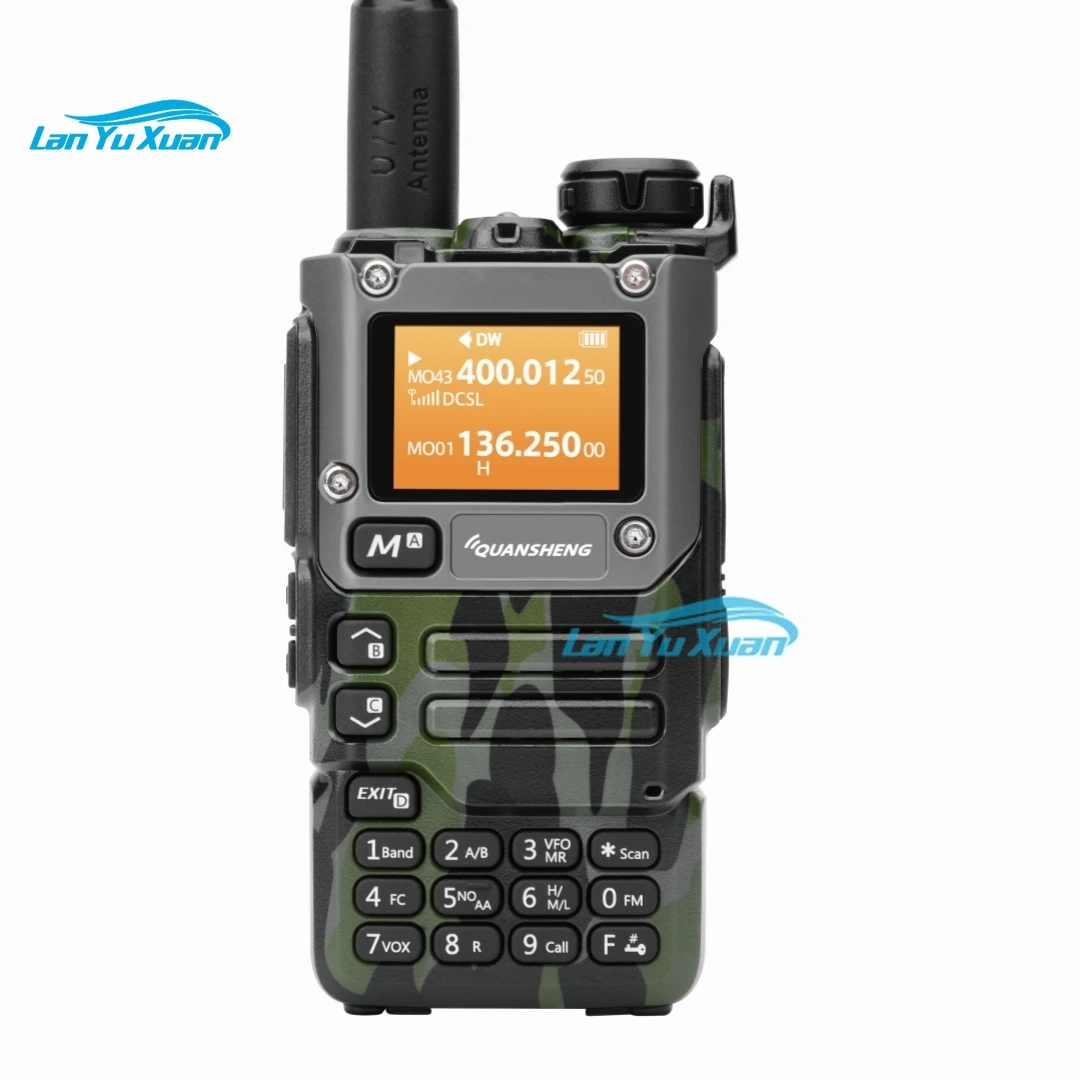 

Quansheng UV-K6 5W Dual Band Handheld GMRS Walkie Talkie 5km Ran Two Way Radio