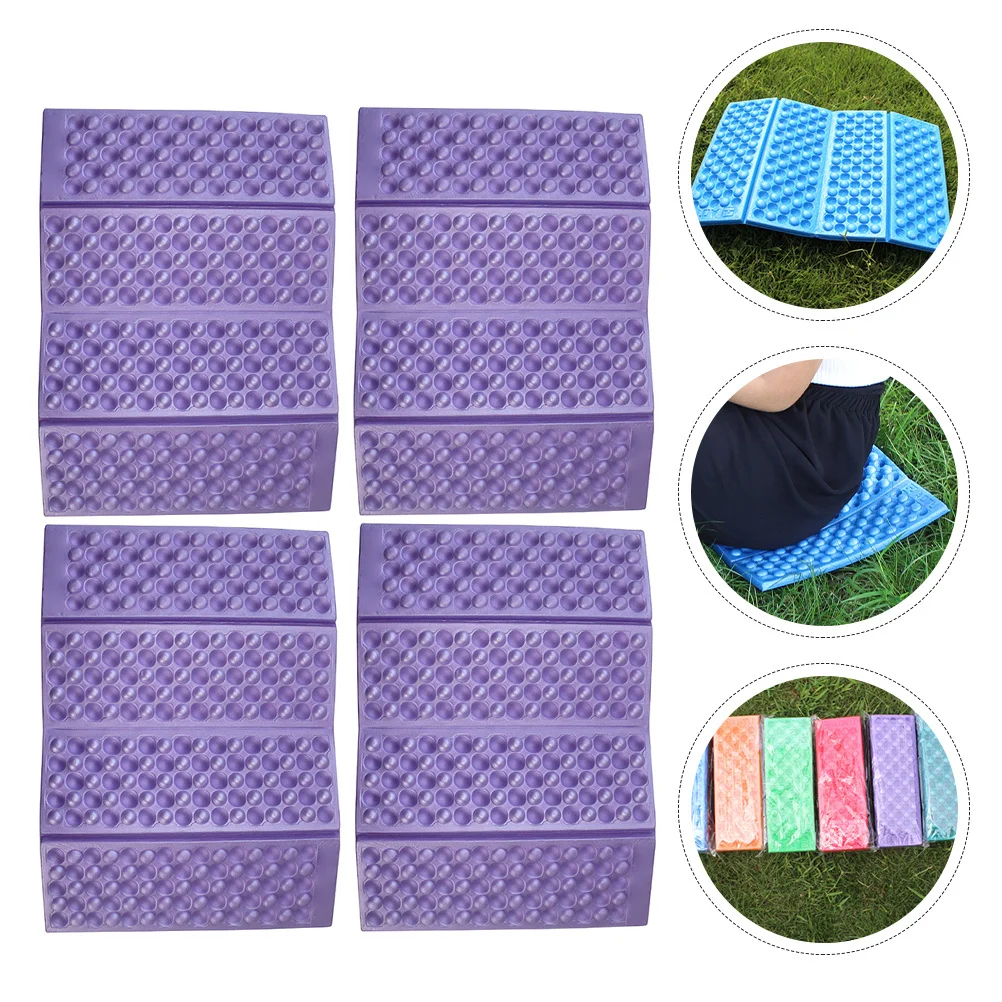 

4Pcs Honeycomb Picnic Mat Lightweight Portable Seat Cushion for Camping Hiking Outdoor Events Outdoor Picnic Mat