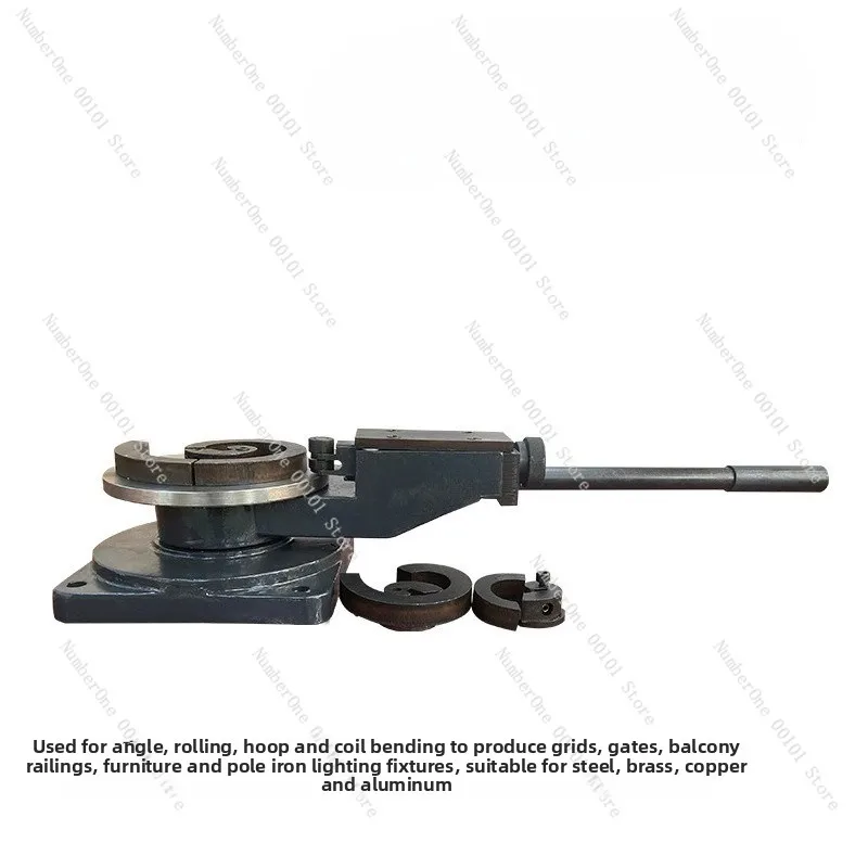 SBG-30 Industrial Multifunctional Universal Pipe Bending Machine, Spiral Tube Bender for Steel Copper Aluminum Pipe Mesh Grille