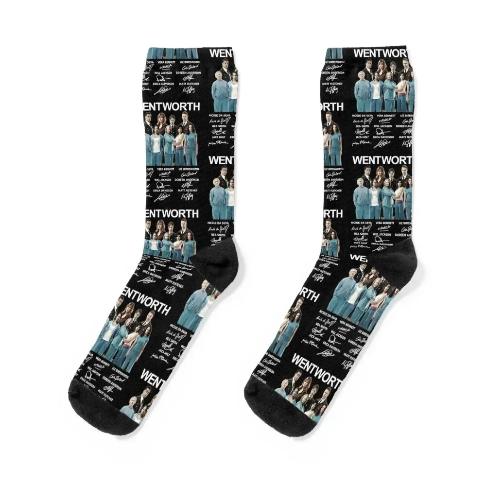 Cást Sígnéd Wéntwórth Nícólé Sílvá Kátríná Mílósévíc Dáníéllé Córmáck Káté átkínsón Socks set warm winter Socks For Men Women's