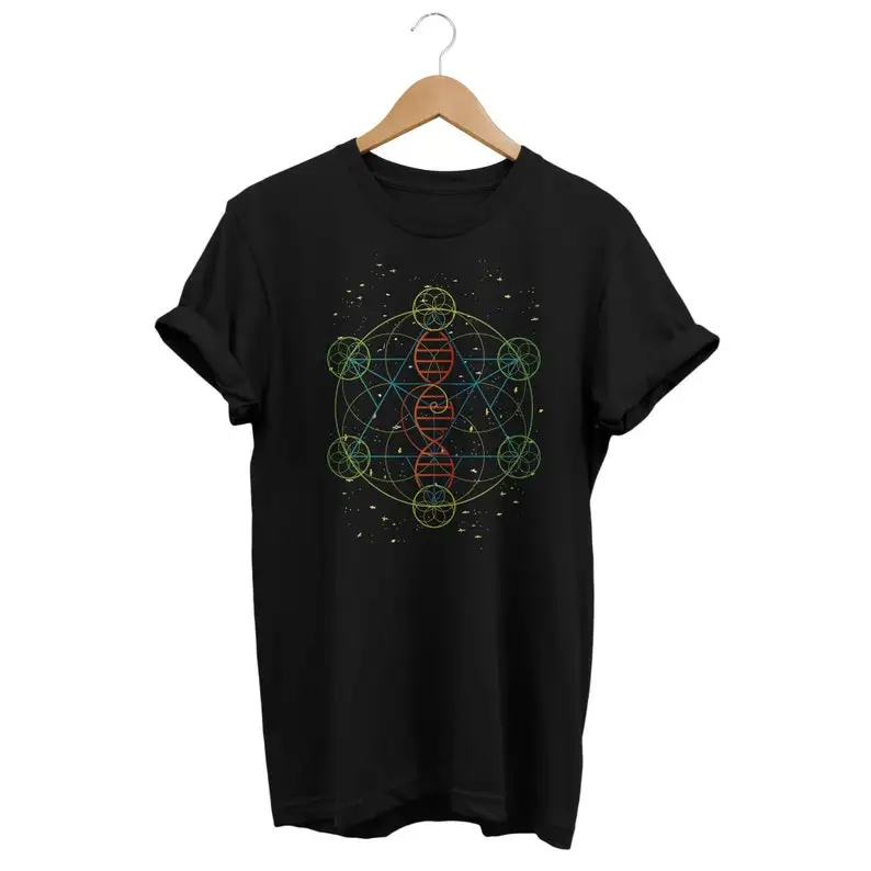 

DNA Sacred Geometry Meditation Tee