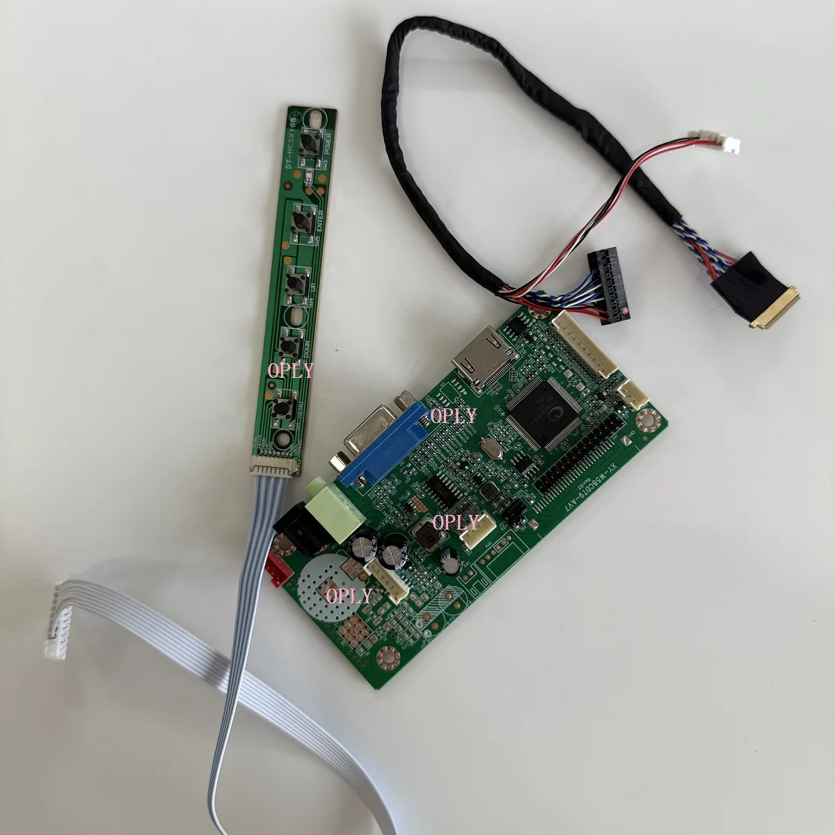 Controller board kit HDMI-Compatible VGA for LTN156AT27 LTN156AT27-H02 LTN156AT30 LTN156AT30-H01 1366X768 panel screen 15.6