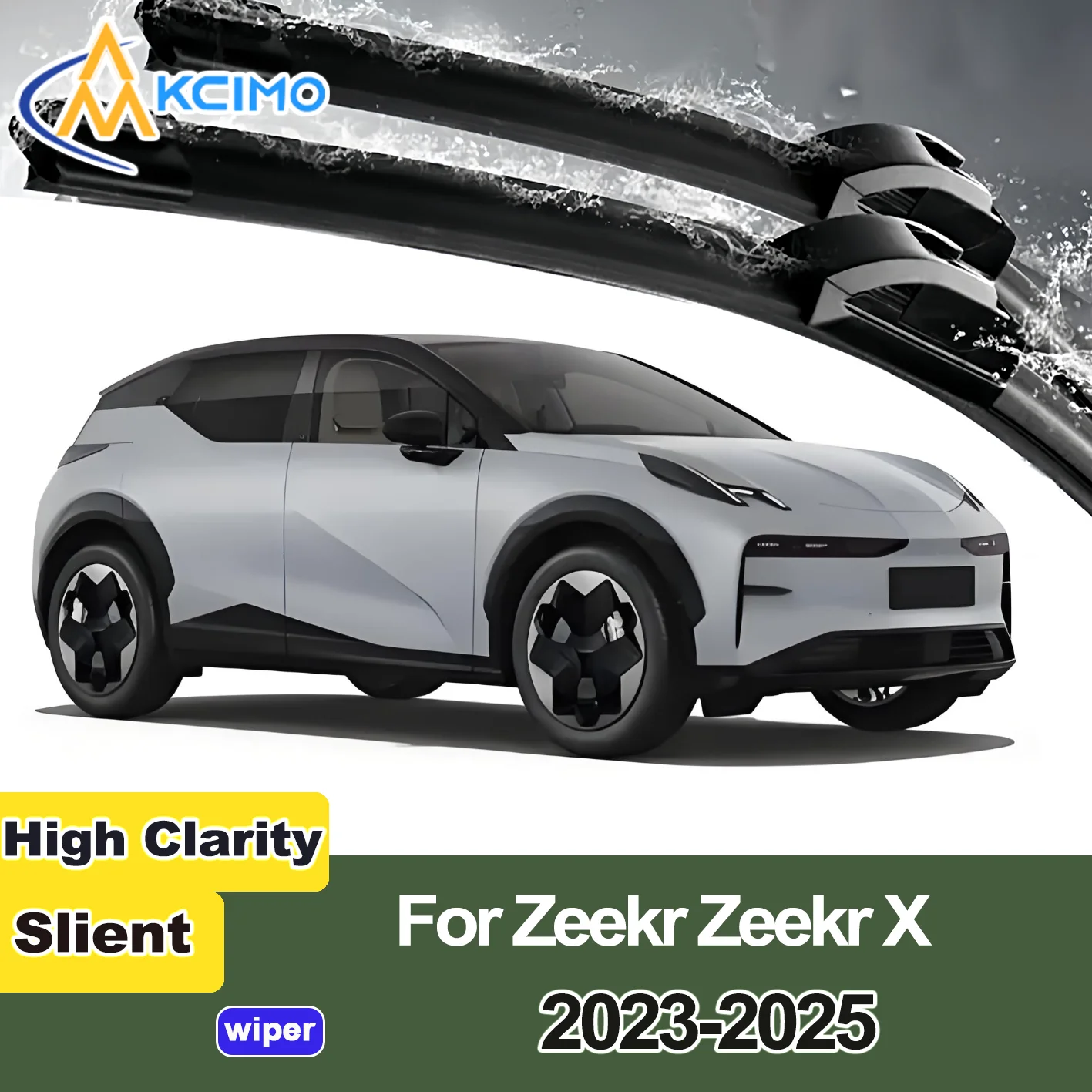 

2PCS New Front Windshield Wiper Blade for Zeekr Zeekr X 2023-2025 Front Windshield Auto Wipers Blade Accessories 2025 2024 2023
