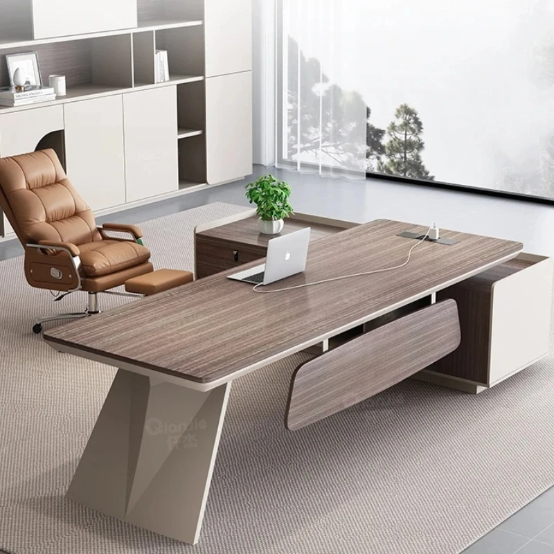 

Modern Computer Desks Workstations Tables Executive Office Desk Table L Shaped Desk Gaming Bureaux De Travail One Action Table