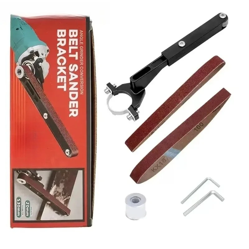 Home Angle Grinder Modification Belt Sander Accessories, Tools Grinder Mini Sander Multifunctional Cordless Polishing Machine
