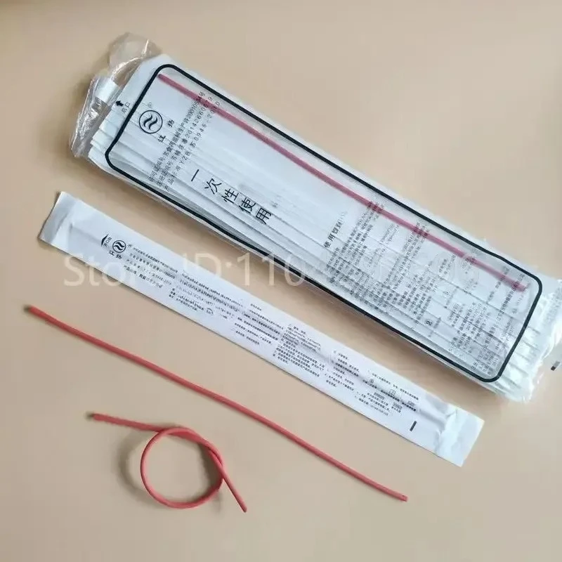 

Disposable Sterile Independent Packaging Urinary Catheter Rubber,household Male/female Single Lumen Non Balloon Drainage Tube