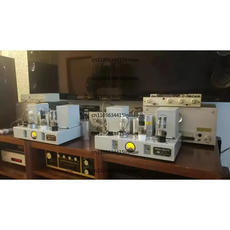 Split Dual Mono, Tube：EH5U4GB*2, GE5687*2 24W  ZS600 Three-pipe Parallel 300B Single-ended Class A Tube Amplifier