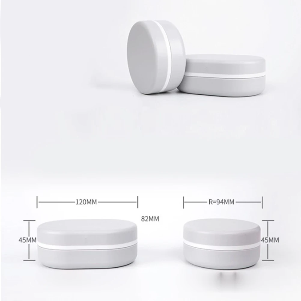 

Makeup Brush Soap Dish Storage Box Travel Case Toiletries Bag Body Wash Holder Container