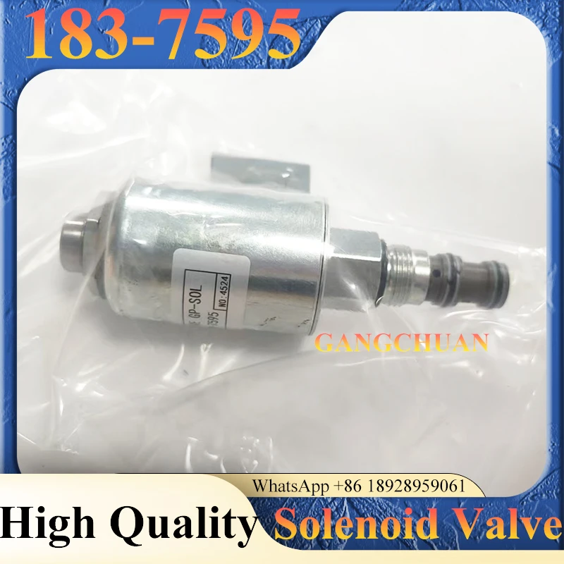 

Solenoid Valve 183-7595 1837595 Wheel Loader Valve GP-Solenoid for 950H 950M 980G 980H 990H